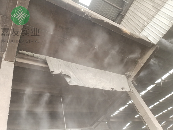 淄博崇正水泥有限责任公司安装水泥厂喷雾除尘系统案例
