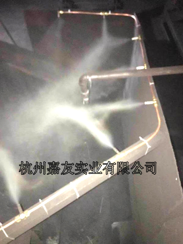 内蒙古恒业成安装高压微雾降尘系统案例